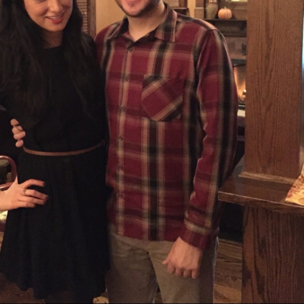 American apparel red flannel
